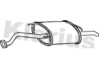 Exhaust backbox / end silencer