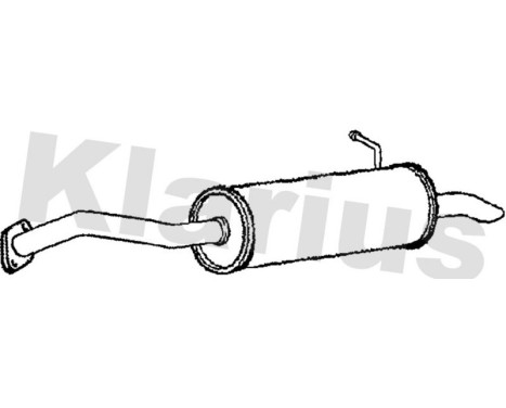 Exhaust backbox / end silencer, Image 2
