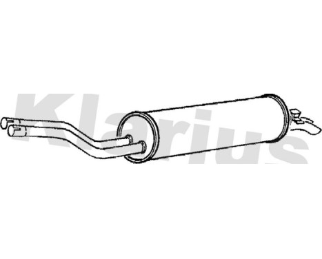 Exhaust backbox / end silencer, Image 2