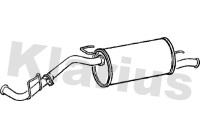 Exhaust backbox / end silencer