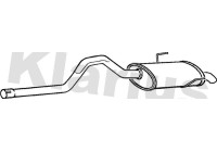 Exhaust backbox / end silencer