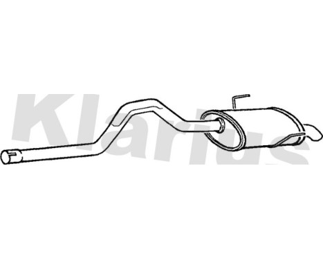 Exhaust backbox / end silencer, Image 2