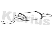 Exhaust backbox / end silencer