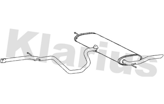 Exhaust backbox / end silencer, Image 2