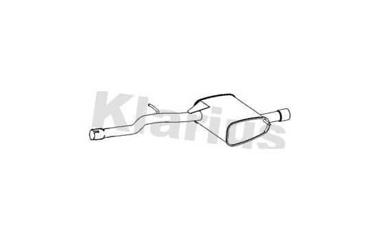 Exhaust backbox / end silencer, Image 2