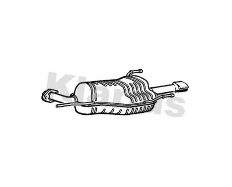 Exhaust backbox / end silencer, Image 2