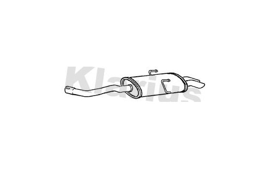 Exhaust backbox / end silencer, Image 2