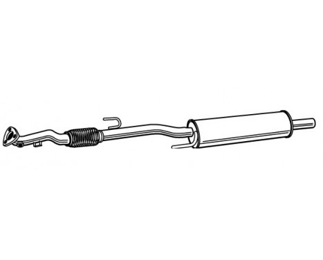 Front Silencer 23358 Walker