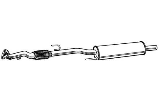 Front Silencer 23358 Walker