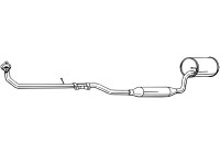 Front Silencer 292-511 Bosal
