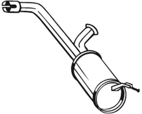 Middle Silencer 135-095 Bosal