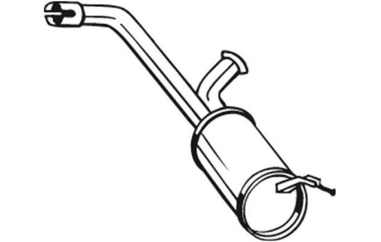 Middle Silencer 135099 Bosal
