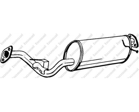 Middle Silencer 171-325 Bosal