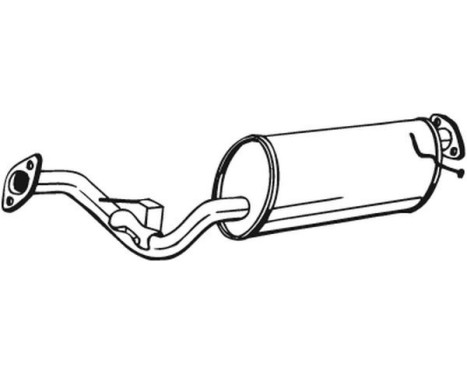 Middle Silencer 171-325 Bosal, Image 2