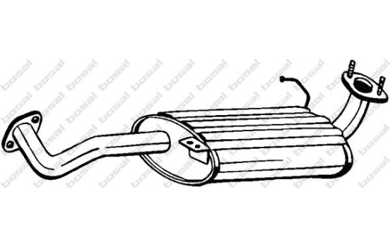 Middle Silencer 281-511 Bosal