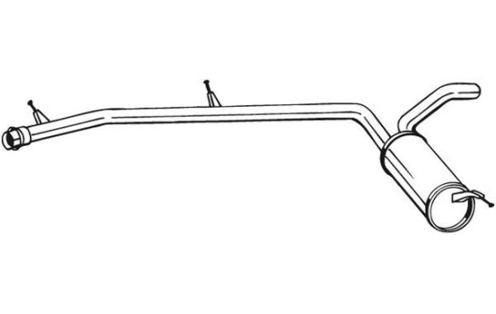Middle Silencer 282-859 Bosal