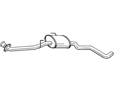 Middle Silencer 283-205 Bosal, Image 2