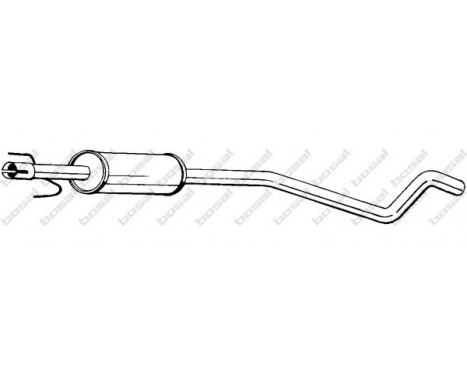 Middle Silencer 284-281 Bosal
