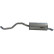 Muffler 279-891 Bosal