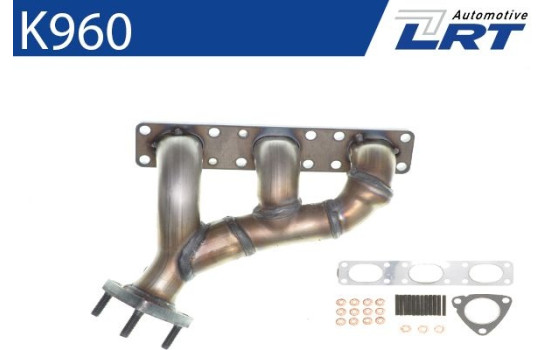 Manifold, exhaust system, Image 12