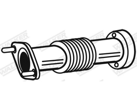 Corrugated Pipe, exhaust system 06124 Walker, Image 5