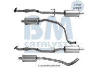 Exhaust intermediate pipe