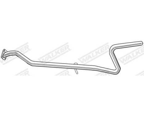 Exhaust Pipe 06977 Walker