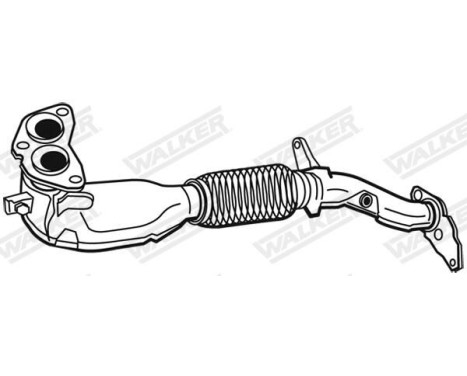 Exhaust Pipe 07798 Walker, Image 3