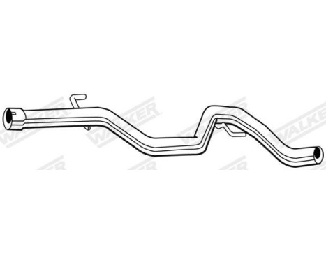 Exhaust Pipe 08964 Walker, Image 2