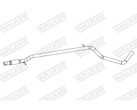 Exhaust Pipe 10861 Walker, Image 2