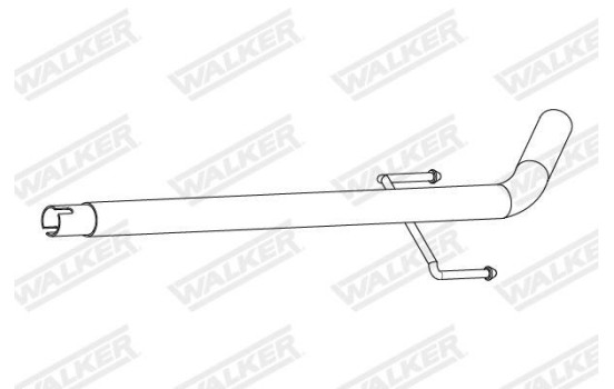 Exhaust Pipe 10917 Walker, Image 2