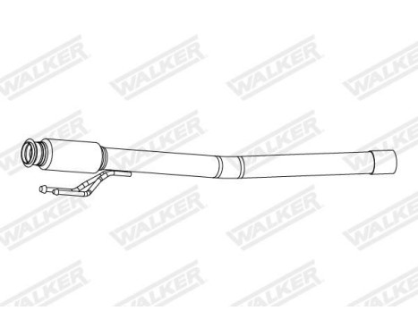 Exhaust pipe 10983 Walker, Image 2