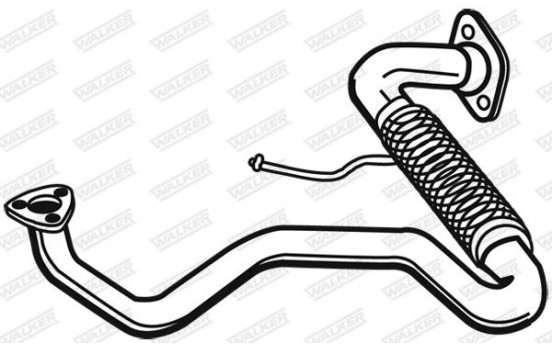 Exhaust Pipe 21713 Walker