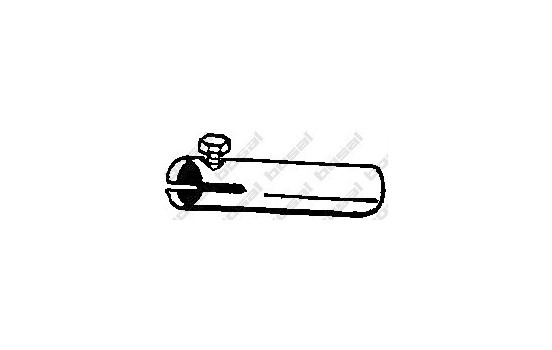 Exhaust Pipe 327-517 Bosal
