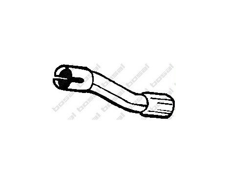 Exhaust Pipe 328-185 Bosal