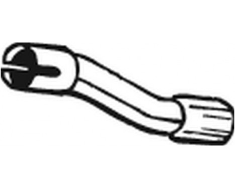 Exhaust Pipe 328-185 Bosal, Image 2
