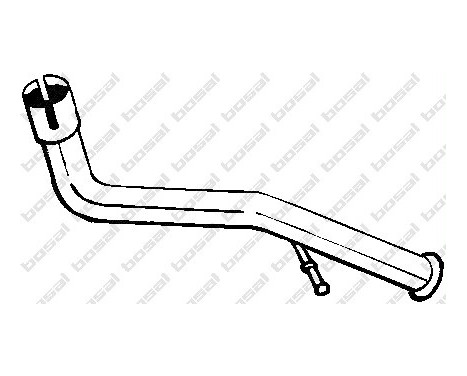 Exhaust Pipe 330-275 Bosal