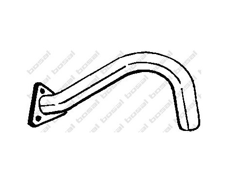 Exhaust Pipe 334-497 Bosal