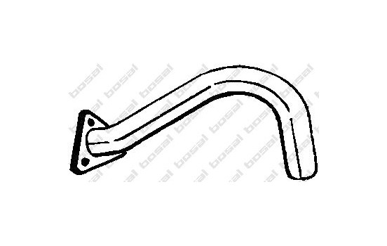 Exhaust Pipe 334-499 Bosal