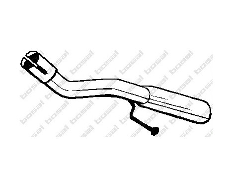 Exhaust Pipe 336-355 Bosal