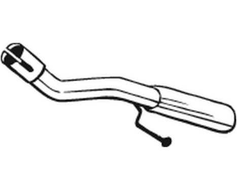 Exhaust Pipe 336-355 Bosal, Image 2
