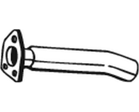 Exhaust Pipe 339-159 Bosal, Image 2