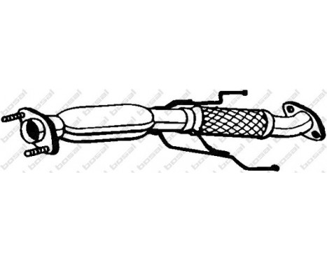Exhaust Pipe 351-213 Bosal, Image 2