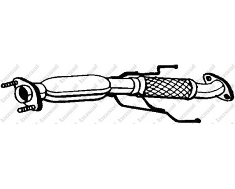Exhaust Pipe 351-213 Bosal