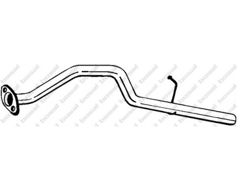 Exhaust Pipe 351-217 Bosal