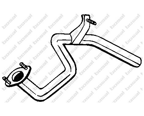 Exhaust Pipe 351-765 Bosal