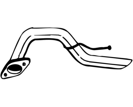 Exhaust Pipe 351-783 Bosal
