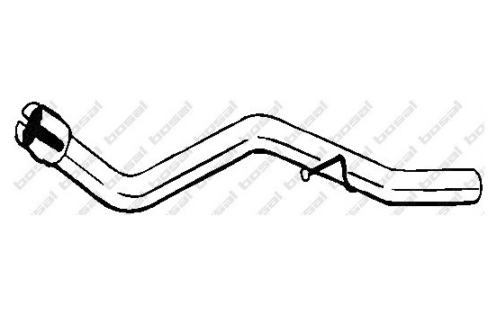 Exhaust Pipe 386-339 Bosal
