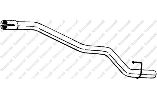 Exhaust Pipe 439-263 Bosal