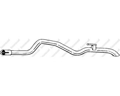 Exhaust Pipe 461-371 Bosal